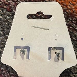 Elegant Silver Stud Earrings